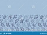 Greeting Card Border Designs Simple Vector Floral Texture Seamless Border In Blue Stock Vector