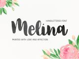 Greeting Card Definition and Example Melina Handlettering Namen
