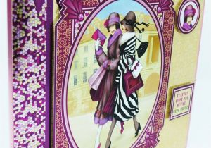 Greeting Card Delivery New Zealand Art Deco Greeting Card Birthday Card Two Ladies About town