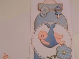 Greeting Card for Baby Born Baby Boy Handmade Baby Boy Card New Baby Baby Shower