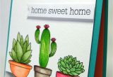 Greeting Card for New Home Mft Sweet Succulents with Images Cards Greeting Cards