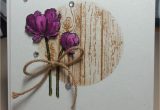 Greeting Card Handmade for Birthday Blooming with Simplicity Floral Cards Greeting Cards