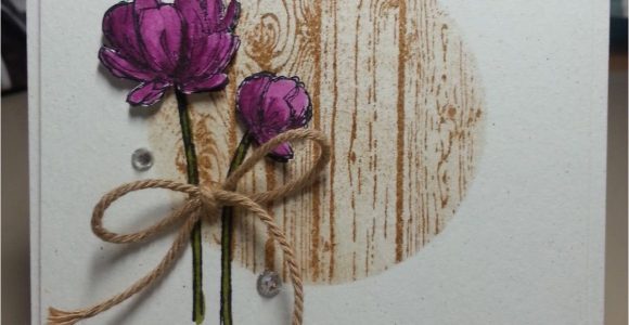 Greeting Card Handmade for Birthday Blooming with Simplicity Floral Cards Greeting Cards