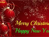 Greeting Card Happy New Year Merry Christmas and Happy New Year Greetings for Everyone