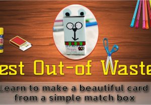 Greeting Card Kaise Banate Hain How to Make A Greeting Card From Waste Material