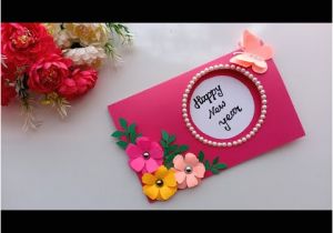 Greeting Card Kaise Banta Hai Beautiful Handmade Happy New Year 2019 Card Idea Diy