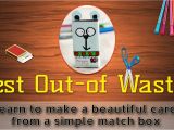 Greeting Card Kaise Banta Hai How to Make A Greeting Card From Waste Material