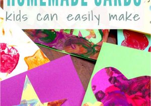 Greeting Card Making for Kids Four Simple Cards Kids Can Make with Images Thank You