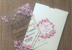 Greeting Card Materi Kelas 8 10pcs Luxury Design Wedding Invitation Card Popular China Wedding Acrylic Card Sample