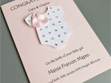 Greeting Card New Born Baby Girl Celebrations Occasions Home Furniture Diy Personalised
