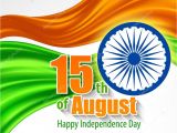 Greeting Card On Independence Day Independence Day India Background Template for A Poster