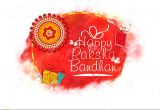 Greeting Card On Raksha Bandhan Greeting Card for Raksha Bandhan Celebration Stock