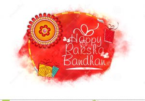 Greeting Card On Raksha Bandhan Greeting Card for Raksha Bandhan Celebration Stock