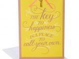 Greeting Card Record Your Own Message American Greetings Key to Happiness New Home Congratulations