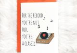 Greeting Card Record Your Own Message Classic Birthday Card Dad Birthday Card by Siyo Boutique