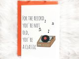 Greeting Card Record Your Own Message Classic Birthday Card Dad Birthday Card by Siyo Boutique