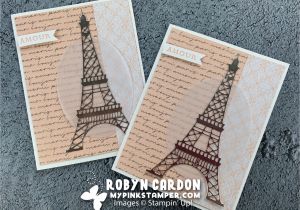 Greeting Card Shop Near Me Video Episode 744 Stampin Up Parisian Beauty Card In