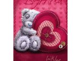 Greeting Card Size In Cm for My Boyfriend Me to You Tatty Teddy Love Partner