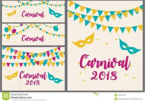 Greeting Card Template Free Download Carnival Brochure Template for Brazil Carnival In south