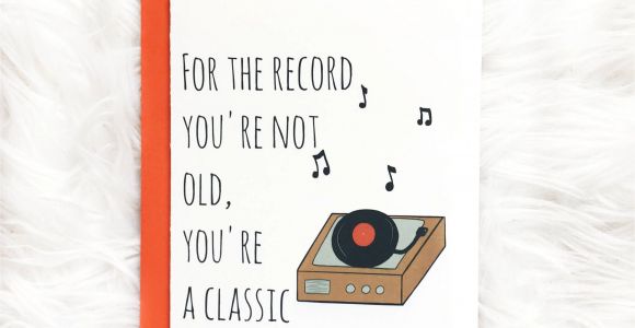 Greeting Card You Can Record Message Classic Birthday Card Dad Birthday Card by Siyo Boutique