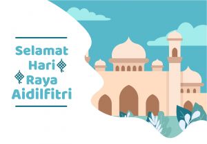 Greeting Hari Raya Aidilfitri Card Hari Raya Moschee Download Kostenlos Vector Clipart