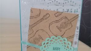 Greeting Music Card for Birthday I Made This Card for My Friends 14th Birthday Perfect Card