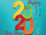 Greeting New Year Card Messages Happy New Year Blessings 2020 with Images Happy New Year