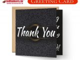 Greeting On Thank You Card Thank You Greeting Card