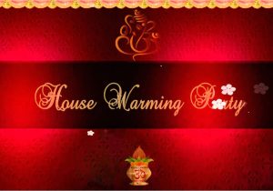 Griha Pravesh Invitation Card Background Gruhapravesam Invite Templates Cobypic Com