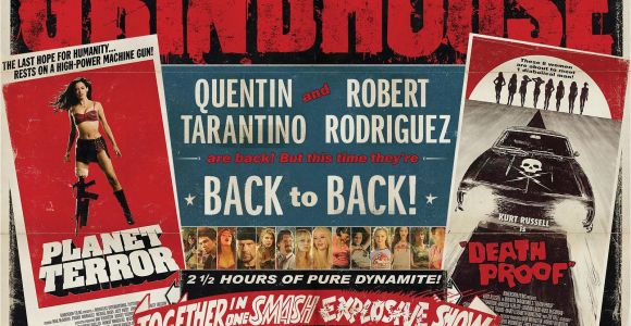 Grindhouse Poster Template Grindhouse Planet Terror Death Proof Movie Poster