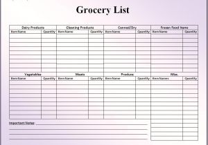 Groceries List Template 28 Free Printable Grocery List Templates Kitty Baby Love