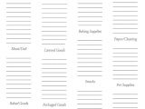Grocery List Template for Mac Printable Blank Shopping List Template Cooking with Kids