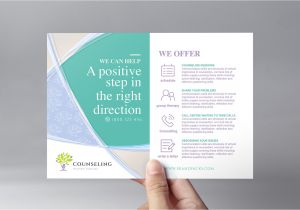 Group Counseling Flyer Template Counselling Service Flyer Template In Psd Ai Vector