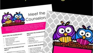 Group Counseling Flyer Template Personalized Counselor Flyers and Signs Guidance Lessons