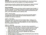 Group Project Contract Template 14 Project Contract Templates Word Pdf Free