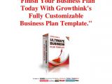 Growthink Business Plan Template Growthink Business Plan Template Free Download