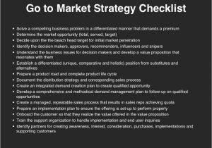 Gtm Plan Template Go to Market Strategy Planning Template Download at Four