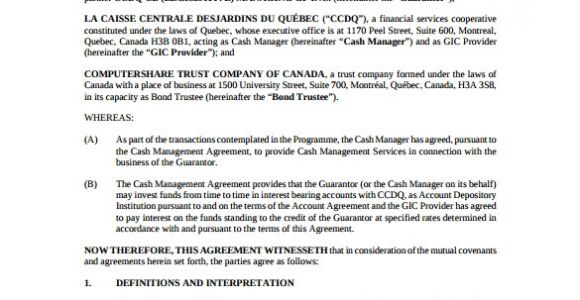 Guaranteed Investment Contract Template Investment Contract Template 18 Download Documents In