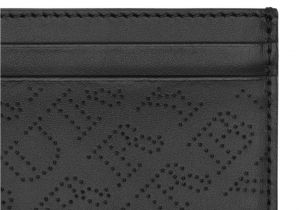 Gucci Blind for Love Card Case Perforated Logo Leather Card Case