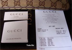 Gucci Receipt Template tote Etc Gucci Purse Wristlet
