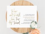 Guest Information Card Wedding Template Gold Wedding Invitation Template to Have and to Hold