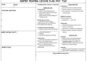 Guided Reading Lesson Plan Template 3rd Grade Make Guided Reading Manageable Scholastic
