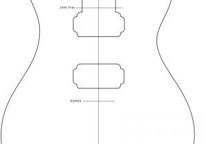 Guitar Making Templates Your Average American Paul Reed Smith Custom 24 Build Part 1