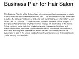 Hair Salon Business Plan Template Doc Beauty Salon Business Plan Baskan Idai Co