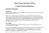 Hair Salon Business Plan Template Doc Hair Salon Business Plan Sample Business form Templates