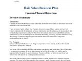 Hair Salon Business Plan Template Doc Hair Salon Business Plan Sample Business form Templates