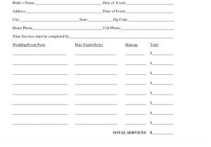 Hair Stylist Contract Template Bridalhaircotract Contract Of Agreement Policies Hair