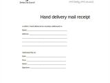 Hand Delivery Receipt Template 16 Sample Receipt forms In Doc Sample Templates