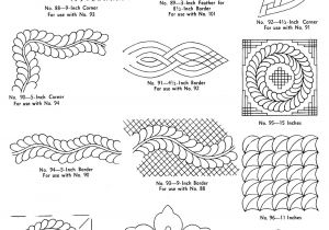 Hand Quilting Designs Templates Lockport Hand Quilting Pattern Catalog Q is for Quilter