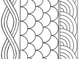 Hand Quilting Templates Free Rope Shell Fan Quilting Pattern Larger Image